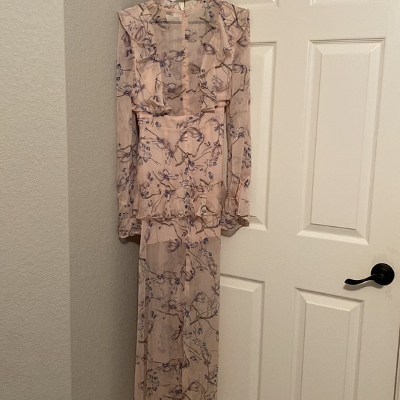 Long Sleeve floral Print Maxi Dress - Picture 7 of 13